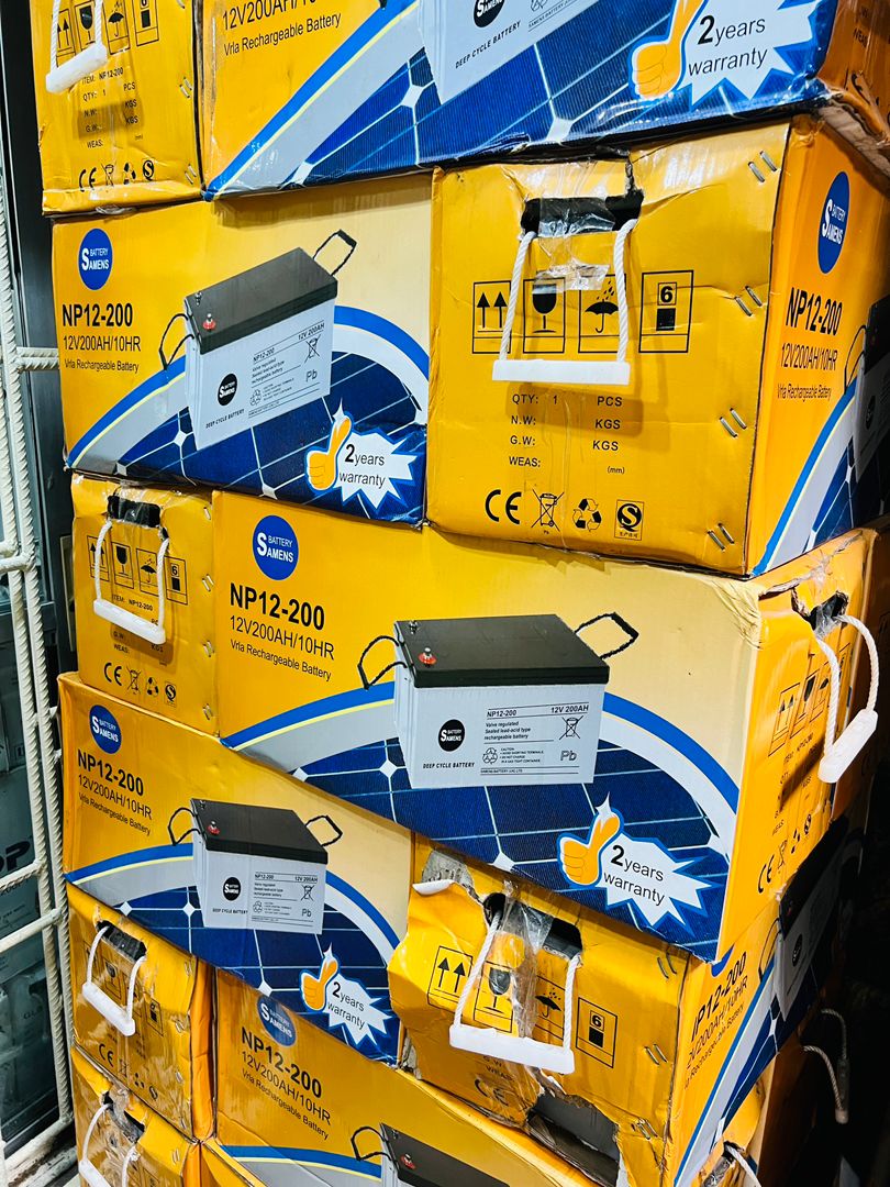 200A 12v Samens dry cell battery